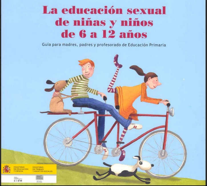 Educación Sexual de los 6 a los 12 años. Guía.